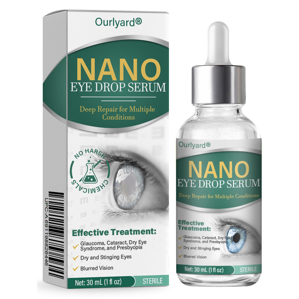 👩‍⚕️Ourlyard® Nano Eye Drops Serum ✅FDA Approved(Suitable for presbyopia, glaucoma, and cataracts) 🌿🌿