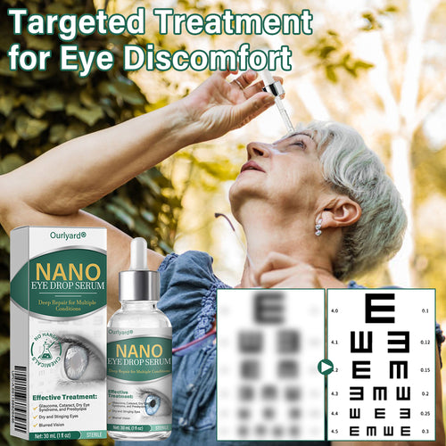 👩‍⚕️Ourlyard® Nano Eye Drops Serum ✅FDA Approved(Suitable for presbyopia, glaucoma, and cataracts) 🌿🌿